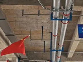 商南管廊支架的安装方法